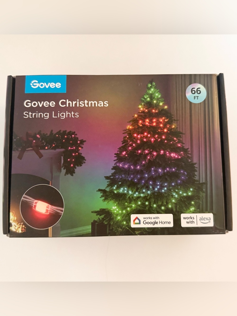 NEW Govee Christmas string lights 66 ft